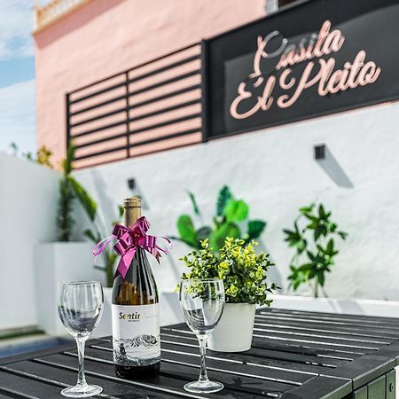 坎德拉里亚Casita El Pleito别墅 外观 照片