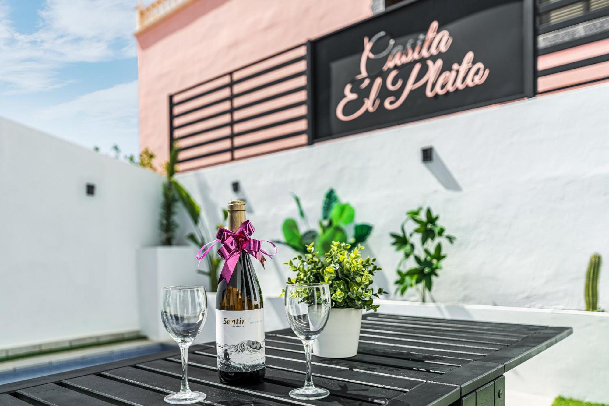 坎德拉里亚Casita El Pleito别墅 外观 照片